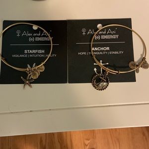 Alex and Ani gently used beach set!